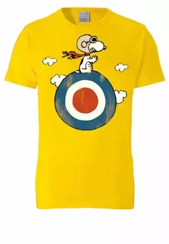 Футболка LOGOSHIRT Shirt Peanuts - Snoopy, желтый