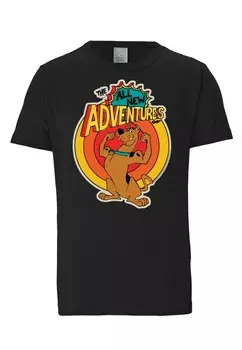Футболка LOGOSHIRT Shirt Scooby Doo, черный