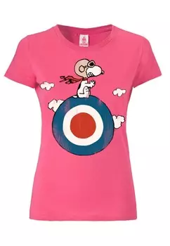 Футболка LOGOSHIRT Shirt Snoopy, розовый