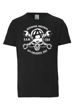 Футболка LOGOSHIRT Shirt Sons Of Anarchy - SAMCRO, черный