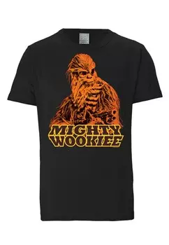 Футболка LOGOSHIRT Shirt Star Wars: Solo - Mighty Wookie, черный