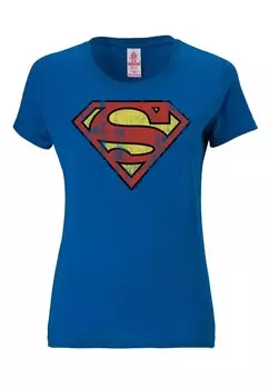 Футболка LOGOSHIRT Shirt Superman, синий