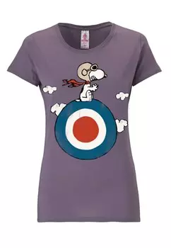 Футболка LOGOSHIRT Shirt, темно-фиолетовый
