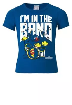 Футболка LOGOSHIRT, синий