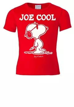 Футболка LOGOSHIRT Snoopy - Peanuts, красный