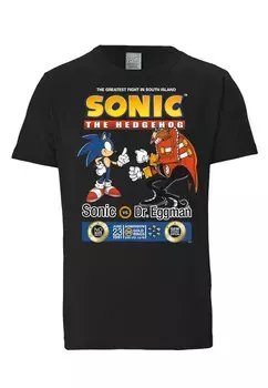 Футболка Logoshirt SONIC, черный