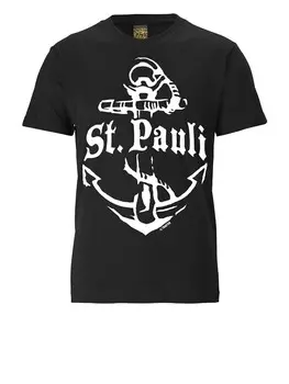 Футболка Logoshirt St Pauli, черный