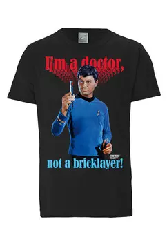 Футболка Logoshirt Star Trek Dr. McCoy, черный