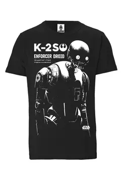 Футболка Logoshirt Star Wars K 2SO, черный