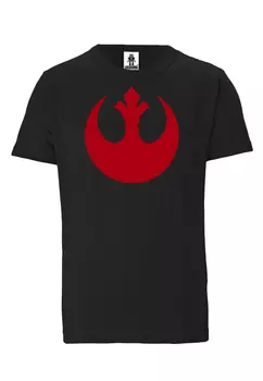 Футболка Logoshirt Star Wars Rebel Alliance Logo, черный
