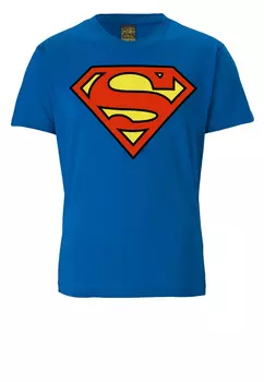 Футболка Logoshirt SUPERMAN LOGO, синий