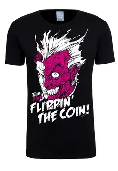 Футболка Logoshirt TWO FACE, черный