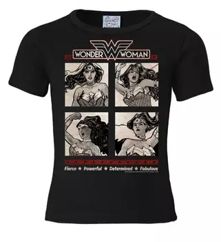 Футболка LOGOSHIRT Wonder Woman, черный