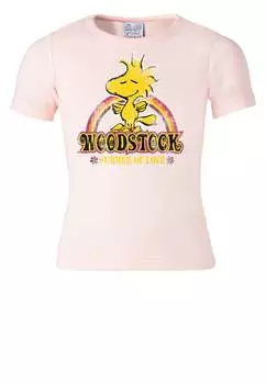 Футболка Logoshirt Woodstock, розовый