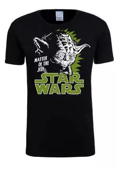 Футболка Logoshirt Yoda, черный