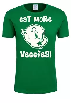 Футболка LOGOSHIRT, зеленый