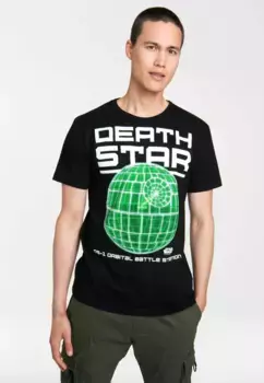 Футболка Logoshirt "Звездные войны - Звезда Смерти" с великолепным принтом "Звездные войны", черный