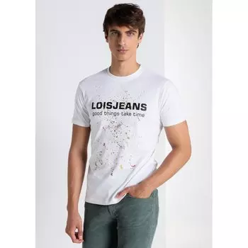 Футболка Lois Jeans 135821-15749-3381-401, белый