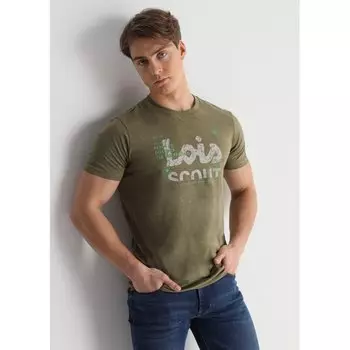 Футболка Lois Jeans Scout, зеленый