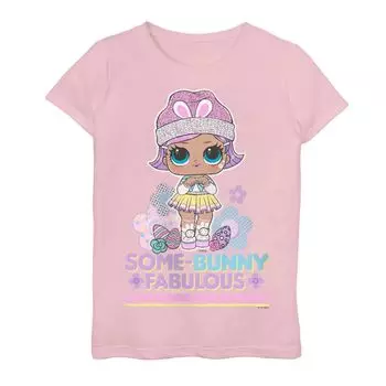 Футболка LOL Surprise Some-Bunny Fabulous с рисунком для девочек 7–16 лет Licensed Character