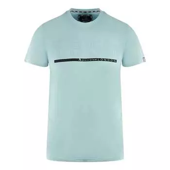 Футболка «Лондон 1851 рай» Aquascutum, синий