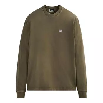 Футболка long-sleeve lax tee 'palomino' Kith, зеленый