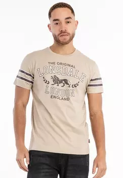 Футболка Lonsdale Brouster, бежевый
