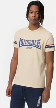 Футболка Lonsdale Creich, бежевый