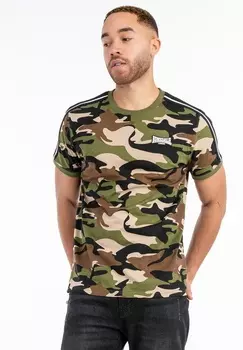 Футболка Lonsdale Gunnista, цвет Camouflage