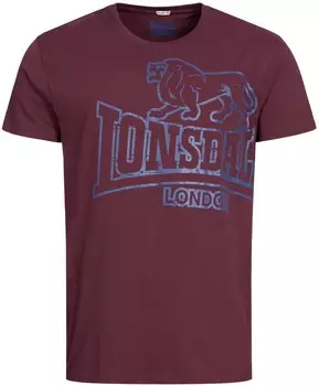 Футболка Lonsdale Langsett, красный