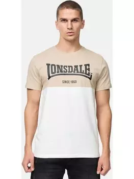 Футболка Lonsdale T-Shirt, бежевый
