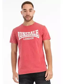 Футболка Lonsdale T-Shirt, красный