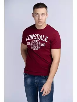 Футболка Lonsdale T-Shirt, красный