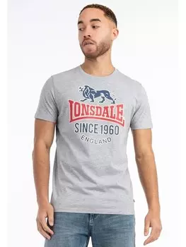 Футболка Lonsdale T-Shirt, серый
