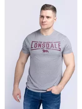 Футболка Lonsdale T-Shirt, серый