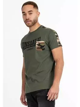Футболка Lonsdale T-Shirt, зеленый