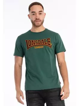 Футболка Lonsdale T-Shirt, зеленый