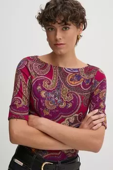 Футболка Лорен Ральф Лорен Lauren Ralph Lauren, мультиколор