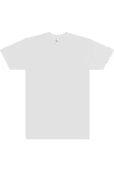 Футболка Los Angeles Apparel USA-Made 50/50 Поли/Хлопок, белый