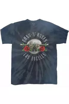 Футболка Los Angeles Dip Dye Guns N Roses, черный