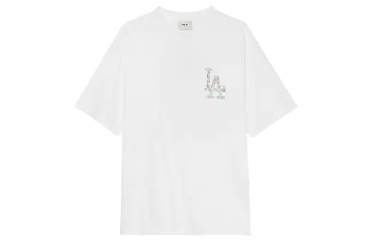 Футболка Los Angeles Dodgers унисекс цвета слоновой кости Mlb, слоновая кость