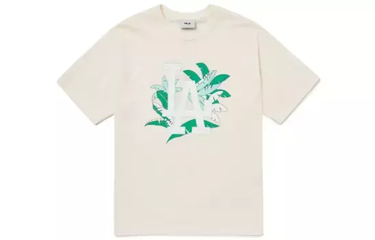 Футболка Los Angeles Dodgers унисекс кремовая Mlb, кремовый