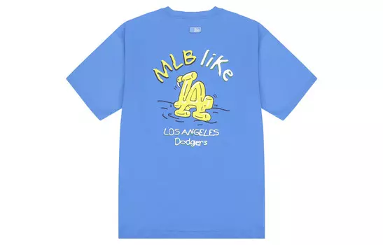 Футболка Los Angeles Dodgers унисекс синяя Mlb, синий