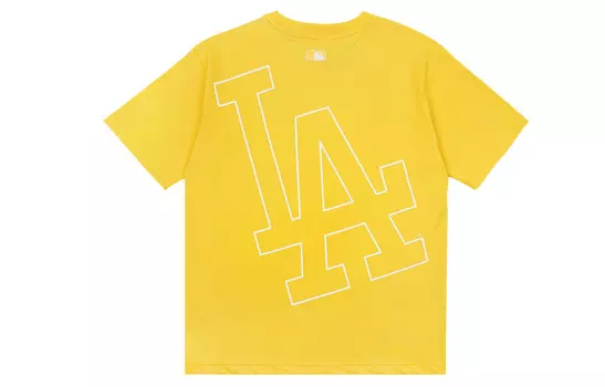 Футболка Los Angeles Dodgers унисекс желтая Mlb, желтый