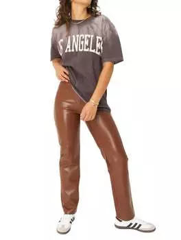 Футболка Los Angeles Relaxed In Fade Out Black PROJECT SOCIAL T