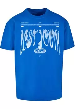 Футболка Lost Youth Authentic, синий кобальт/светло-синий