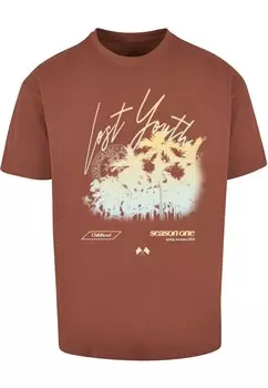 Футболка Lost Youth Palm, коричневый