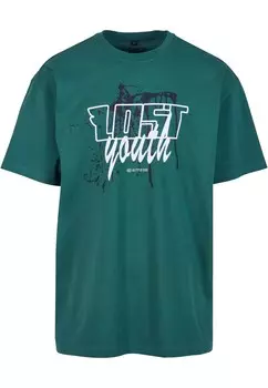 Футболка Lost Youth Splash V.1, изумруд