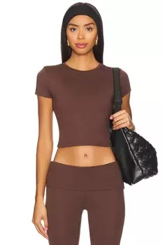 Футболка loungewell light lila Wellbeing + Beingwell, коричневый