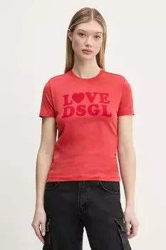 Футболка LOVE DSGL Desigual, красный